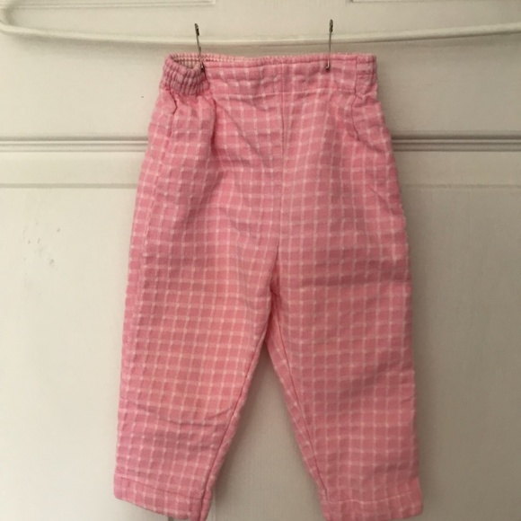Matching Gingham Check Top & Pant Set - Picture 5 of 6